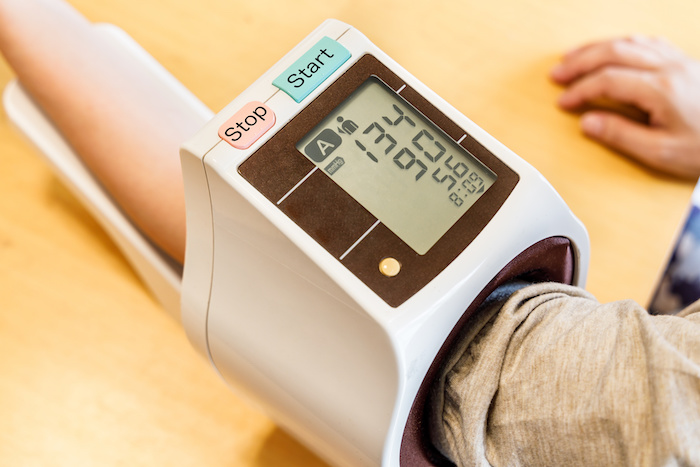 健康管理の為の血圧測定